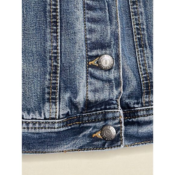 Women’s IZOD, Jean Jacket, SPP, Blue - Picture 5 of 15